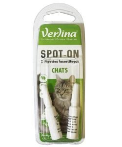 Pipettes insectifuges SPOT-ON - Chats